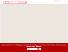 Tablet Screenshot of kammerlander-kran.at